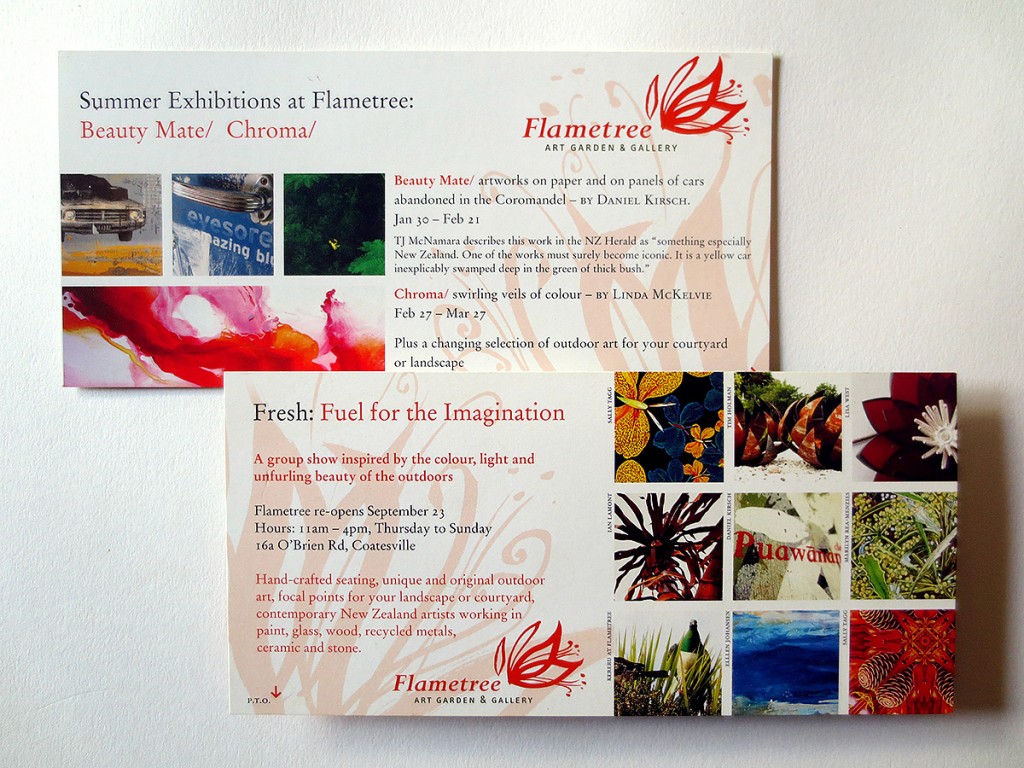 Flametree-leaflets